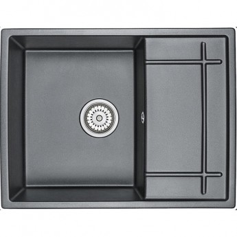 Кухонная мойка GRANULA GR-6501 шварц (черный металлик) Кухонная мойка GRANULA GR-6501 шварц (черный металлик)