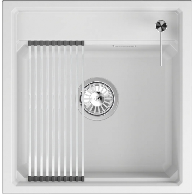 Кухонная мойка GRANULA KS-5002i АРКТИК (БЕЛЫЙ) кварц 5002i APKTIK
