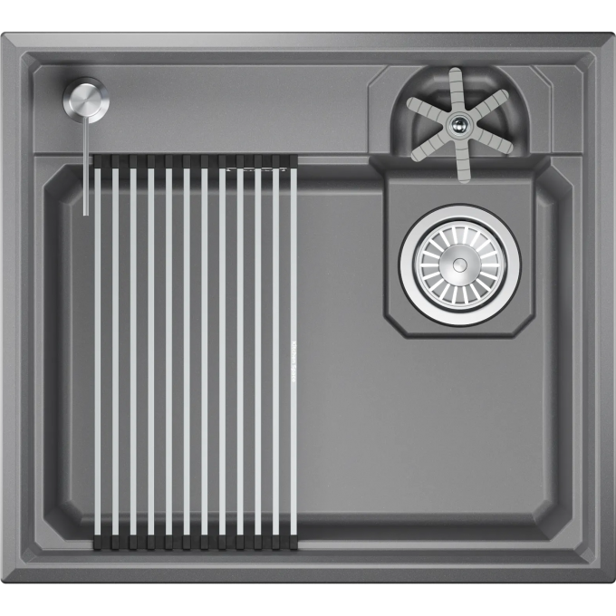 Кухонная мойка GRANULA KS-5807R АЛЮМИНИУМ кварц 5807R ALYUMIHIYM