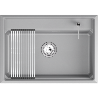 Кухонная мойка GRANULA KS-7301i Алюминиум Кухонная мойка GRANULA KS-7301i Алюминиум