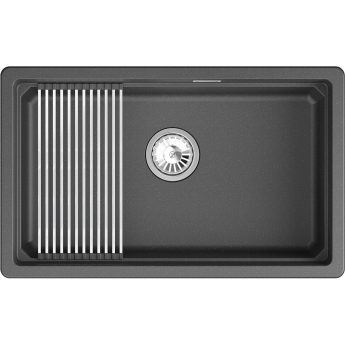 Кухонная мойка GRANULA KS-7303iU Черный Кухонная мойка GRANULA KS-7303iU Черный