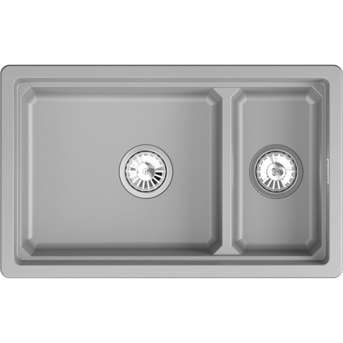 Кухонная мойка GRANULA KS-7304iU АЛЮМИНИУМ кварц 7304iU ALYUMIHIYM