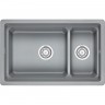 Кухонная мойка GRANULA KS-7304U, алюминиум 7304U ALYUMIHIYM