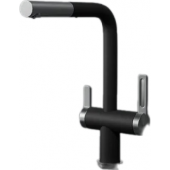 Смеситель для кухни GRANULA GR-8170 щварцс выдвижным изливом Смеситель для кухни GRANULA GR-8170 щварцс выдвижным изливом