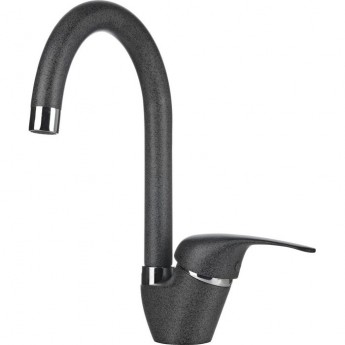 Смеситель GRANULA GR-1024 графит (черно-серый) Смеситель GRANULA GR-1024 графит (черно-серый)