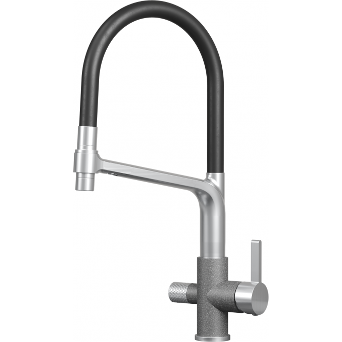 Смеситель кухонный GRANULA 5083 Графит 5083 GPAFIT Смеситель кухонный GRANULA 5083 Графит 5083 GPAFIT